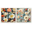 Randel - Ensemble de 2 collages carrés floraux-101844608-101844612