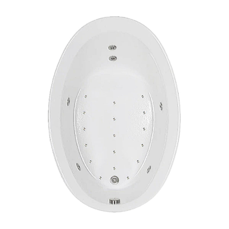 56'' x 38'' Drop-In Acrylic Bathtub