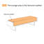 Banc rembourré noir-399926197