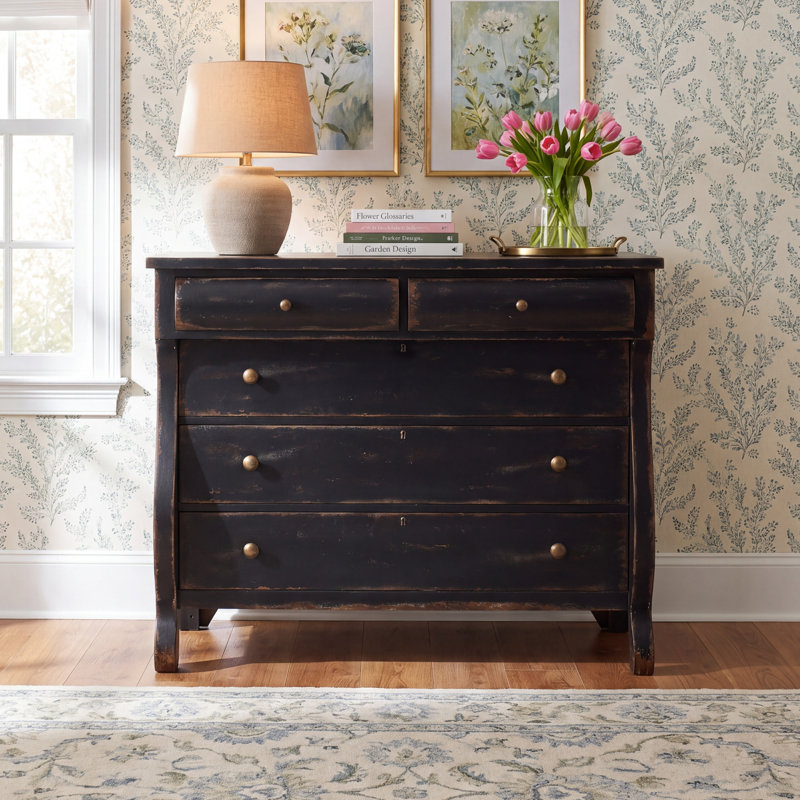 Chamberlain 5-Drawer Wood Chest