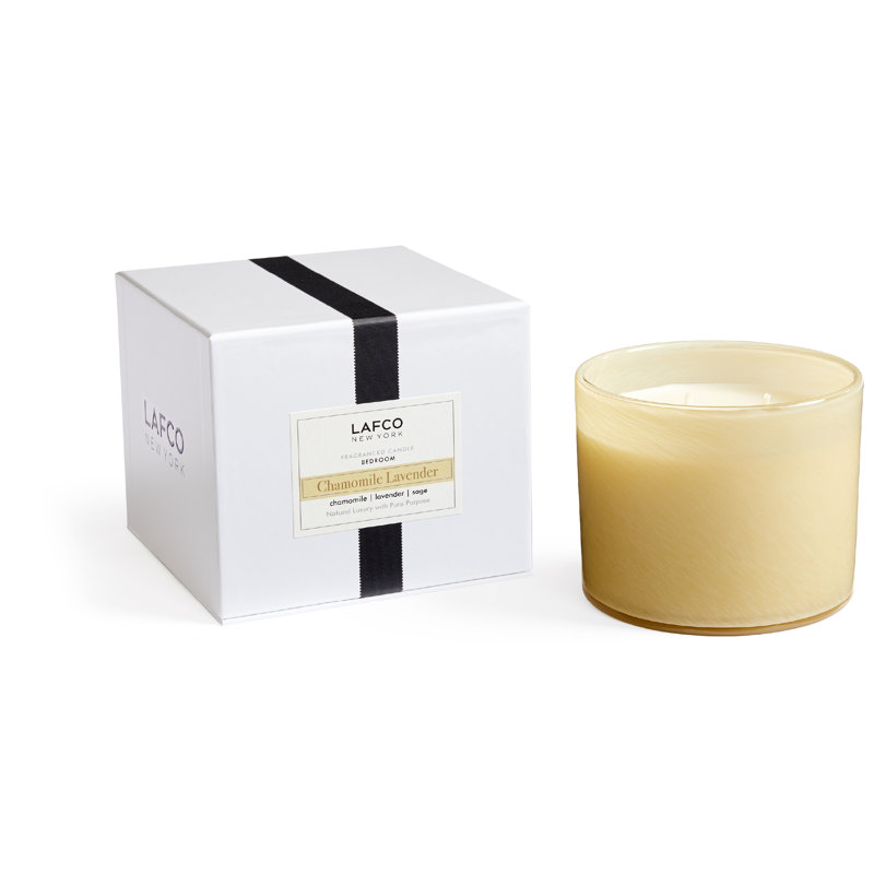 Chamomile Lavender Scented Jar Candle