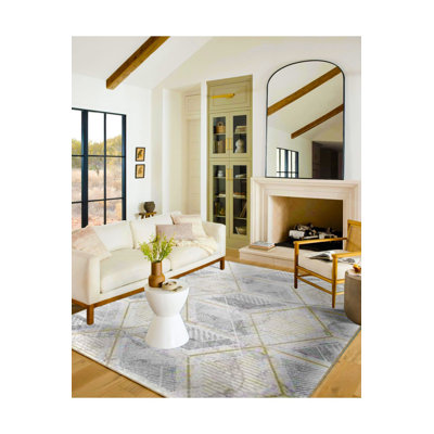 Tapis décoratif et lavable Cross