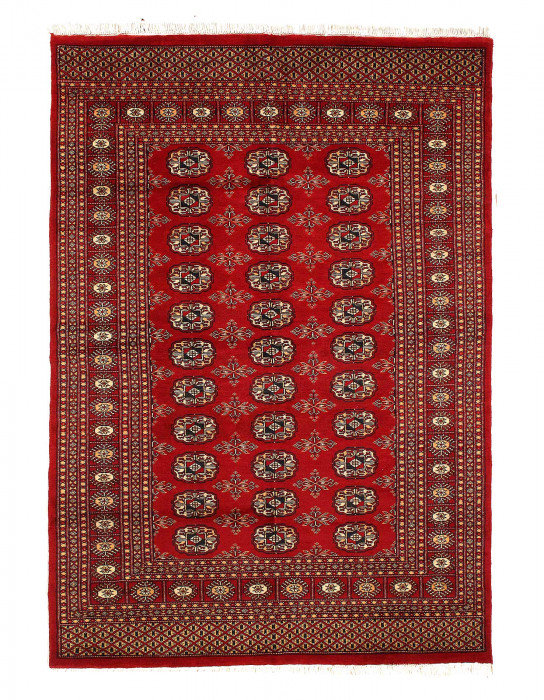 Tapis Bokhara finement noué à la main