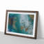 Cracked Affection in Abstract - Picture Frame Painting Print-55682811-55682812