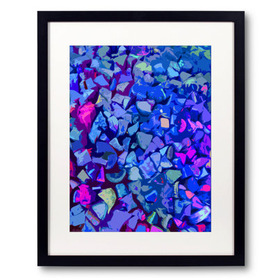 Painted Rocks Print by Drew Gaffney