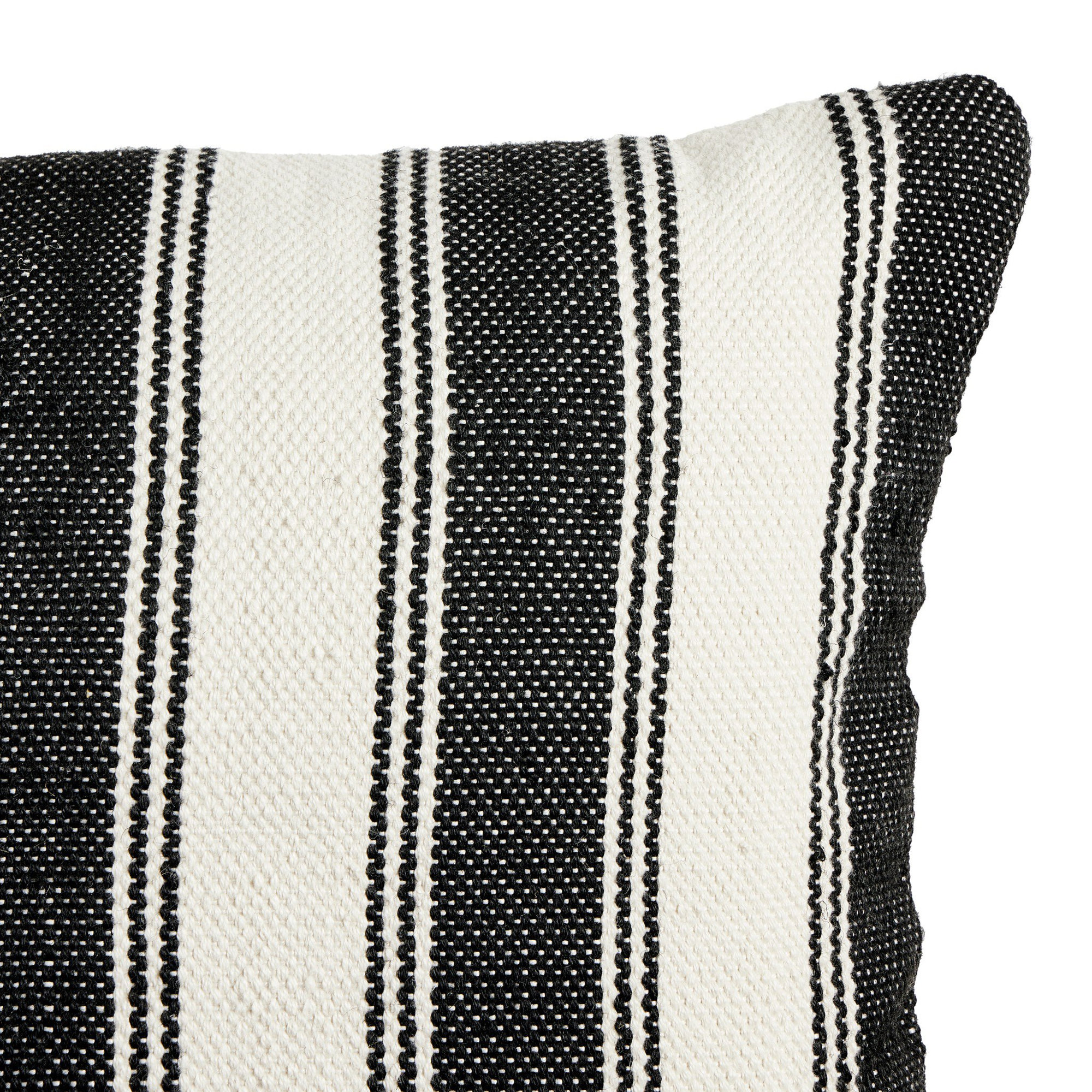 DITMAR Striped Indoor/Outdoor Throw Pillow, Rectangle, 16" H x 24" W