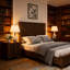 Base de lit en bois massif-1831294061