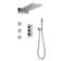Luxury Thermostatic 4-Function Shower System with Rainfall, Waterfall, Handheld & Body Jets – cUPC Certified