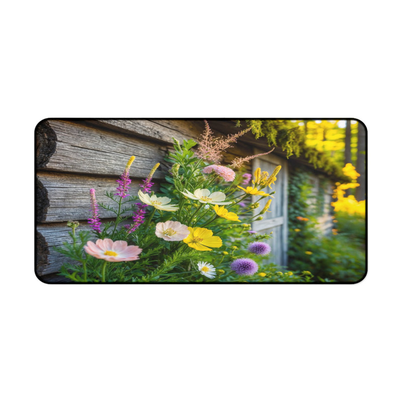 Polyester Desk Pad, 14.4x12.1