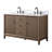 Caldwell 54" Double Sink Freestanding Bathroom Vanity with Engineered Marble Top-107663215-107663221-107663223