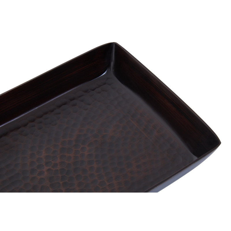 Strout Aluminum Tray, Dark Bronze