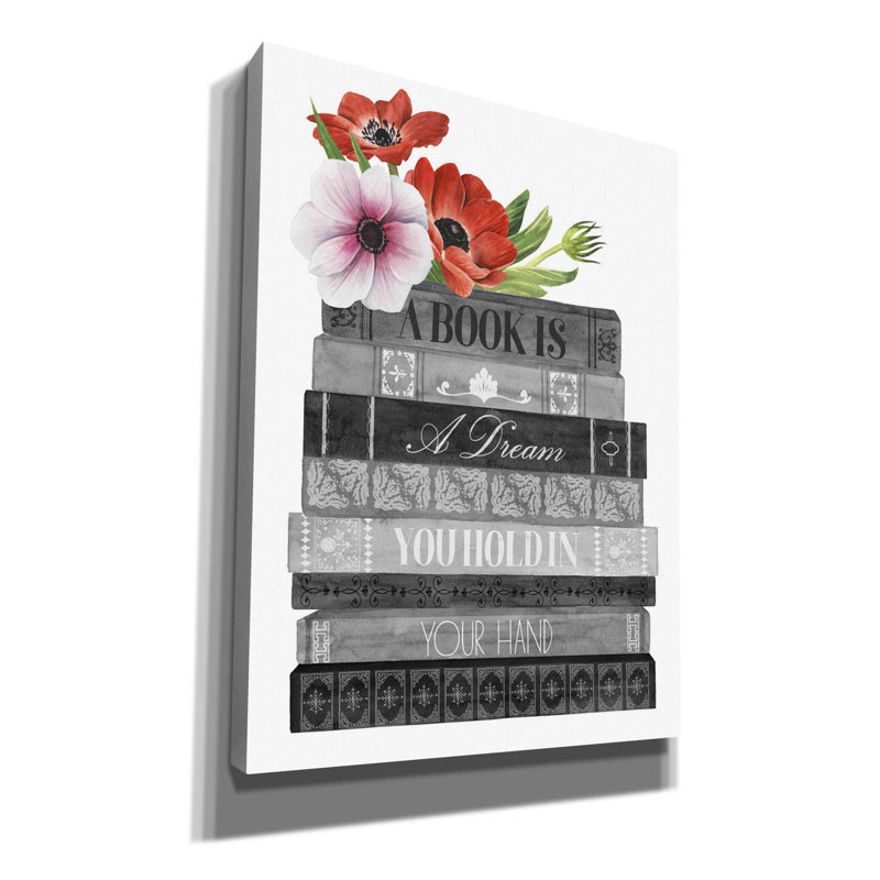 Red Barrel Studio® «Book Dream I» par Grace Popp, H 54 po x l 40 po x P 1,5 po