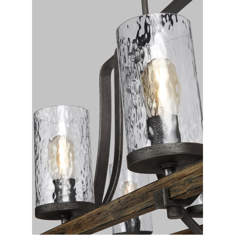 Lutz Scot 8 - Light Kitchen Island Linear Pendant