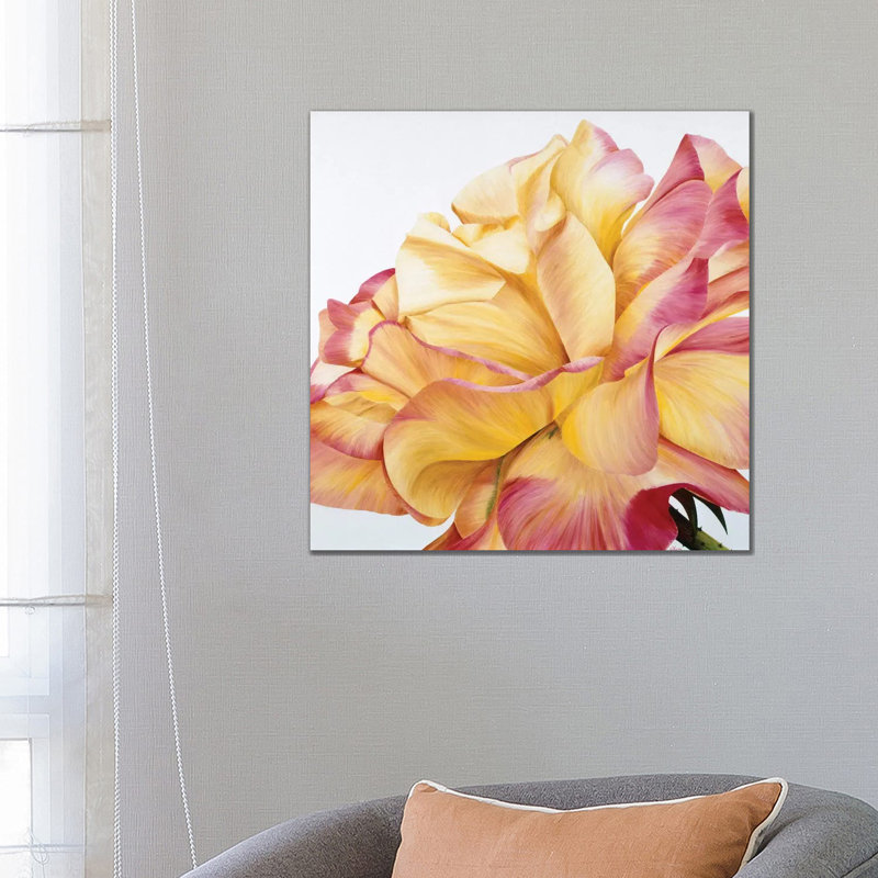 Beautiful Rose 1 Piece Wrapped Canvas Wall Art, 66.04 cm H x 66.04 cm W