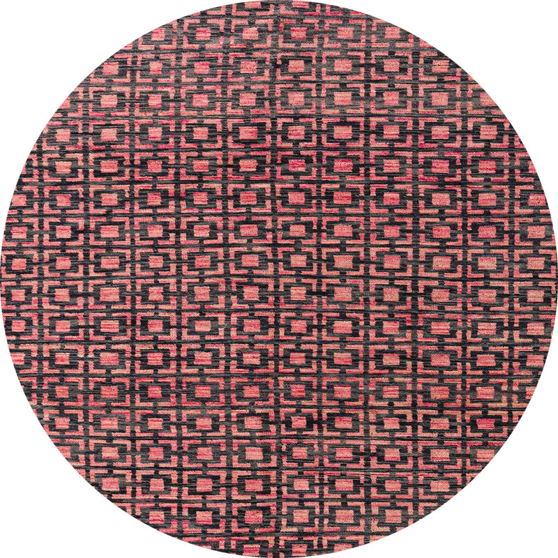 Tapis abstrait moderne 5067, Rond 3 pi