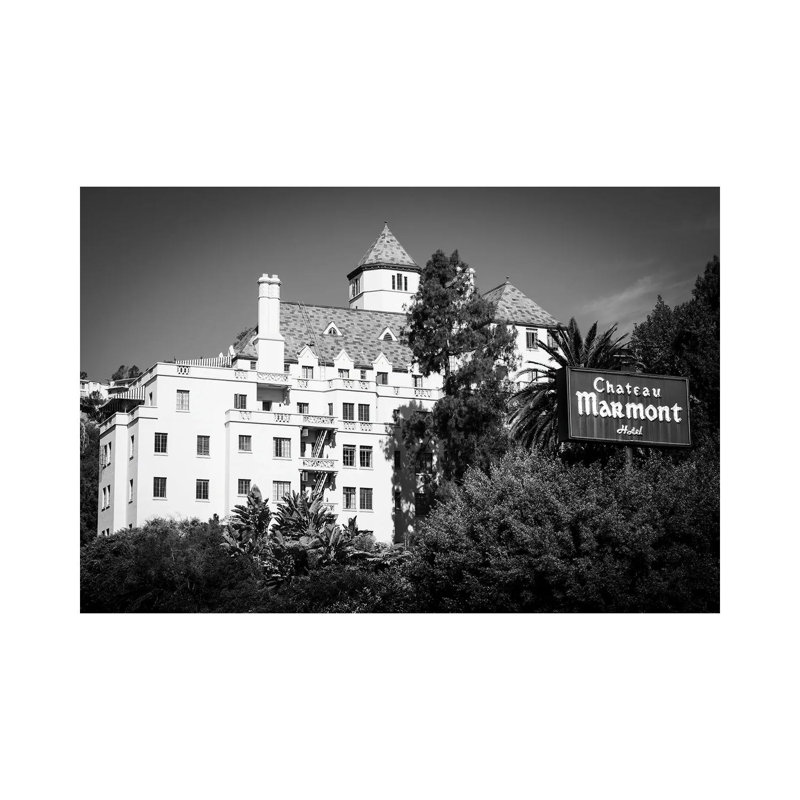 Chateau Marmont Noir - Wall Art Print