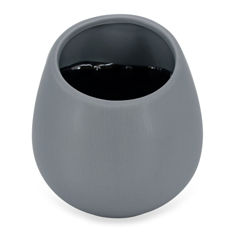 Jardinière murale Hilaria, Matte Dark Gray, H 6,5 po x l 5,5 po x P 5 po