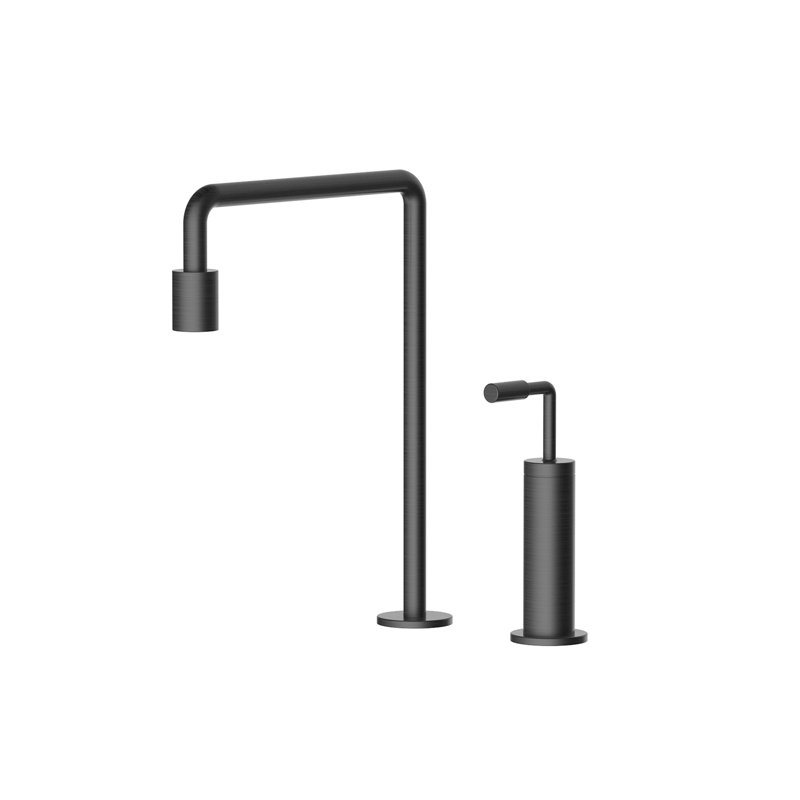 Robinet de salle de bain, Gris pistolet