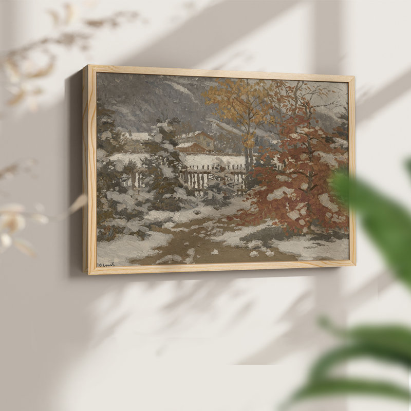 Paysages rétro-DCV-reproduction encadrée, H 8 po x l 10 po, Naturel