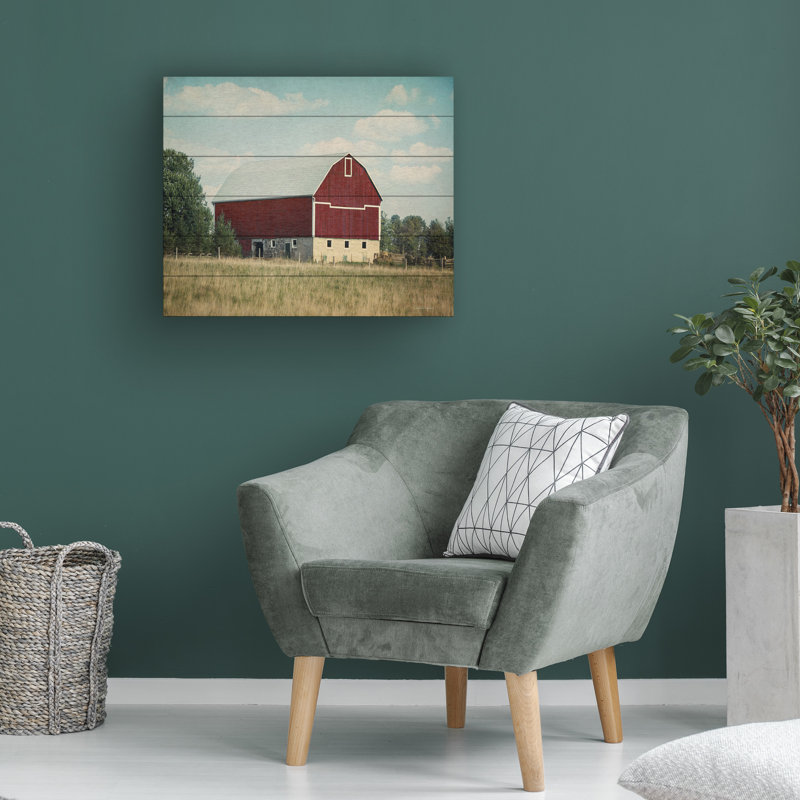 «Elizabeth Blissful Country VI» par Elizabeth Urquhart, L 22 po x H 18 po