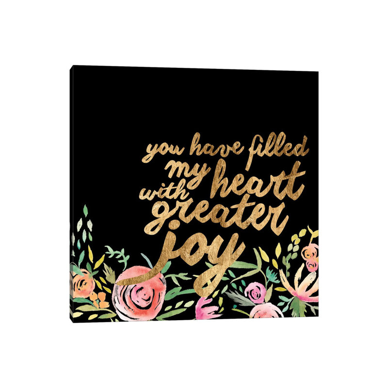Floral Faith I by Studio W - Gallery-Wrapped Canvas Giclée on Canvas, 66.04 cm H x 66.04 cm W, Canvas