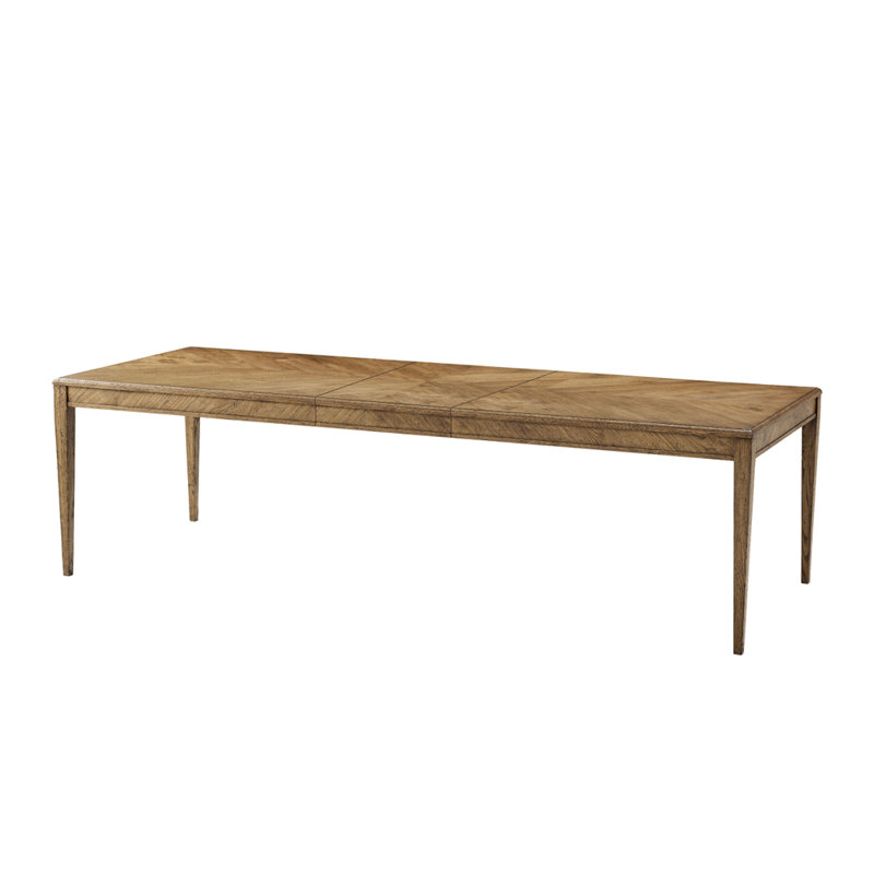 NOVA Extendable Solid Oak Dining Table, Dawn