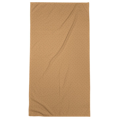 Serviette de bain hexagonale classique en treillis