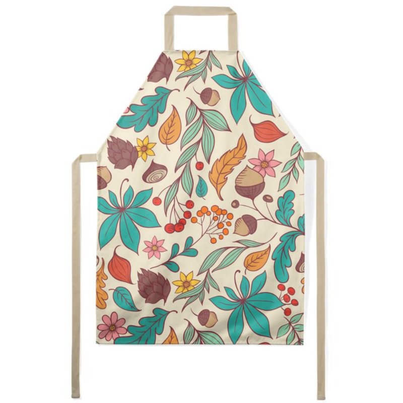 Floral Bib Apron