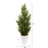 27'' Faux Cedar Tree in Ceramic Planter-1664355083