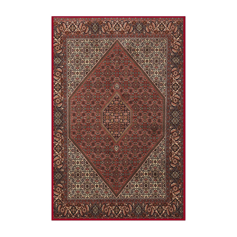 Tapis oriental oriental / noir / bleu, Rectangle 7 pi x 10 pi