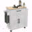 Sicilee Kitchen Cart with Manufactured Wood Top-1104807366