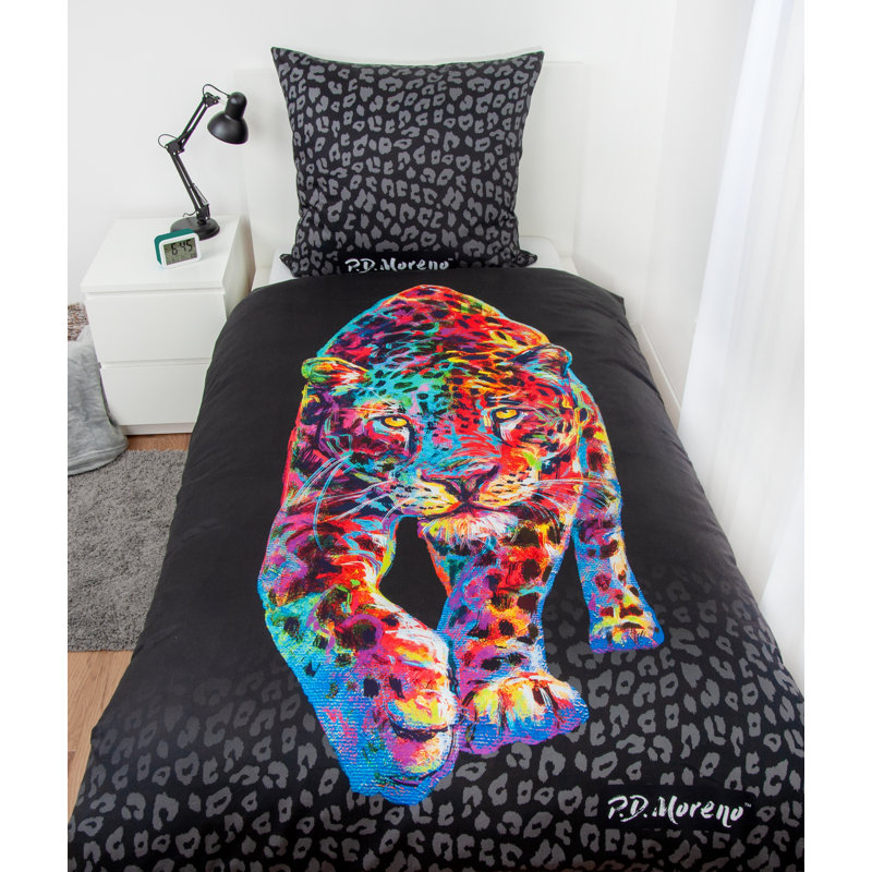 P.D. Moreno 130 TC Duvet Cover Set, Single - 1 Pillowcase (80 x 80 cm)