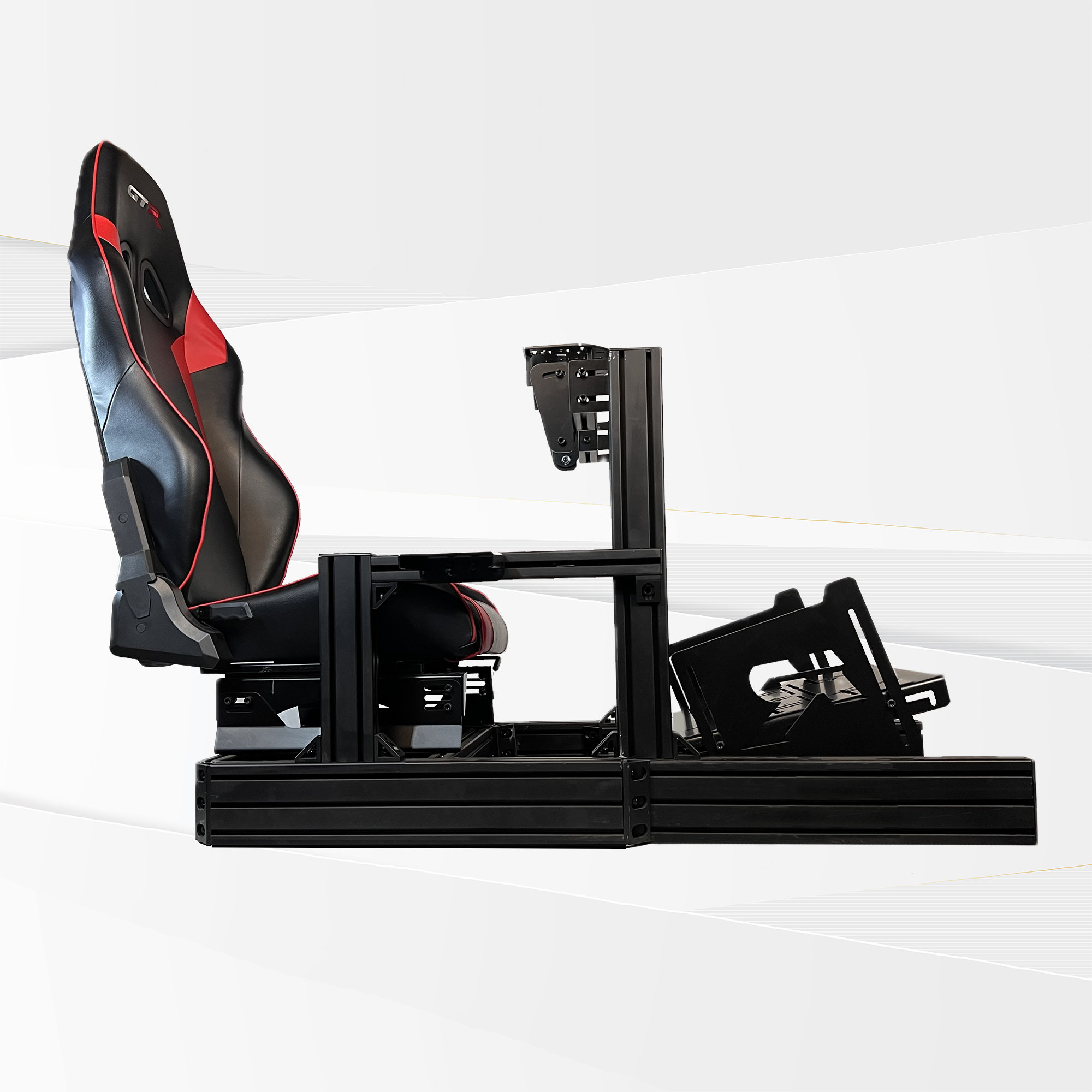 GTR Simulator Leather PC & Racing Game Chair with Footrest | Wayfair