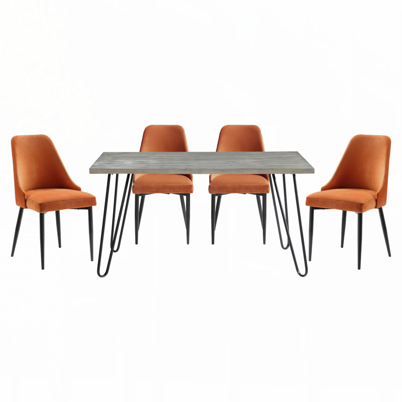 Ensemble de salle à manger 5 pièces Modern Elegant Design