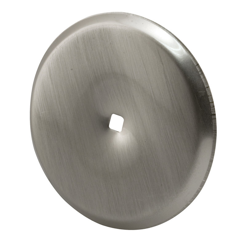 Prime-Line Cabinet Knob Backplate, Satin Nickel