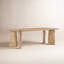 Tabouret de comptoir Golda Converse - Lin naturel