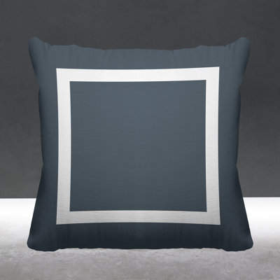 Luella Geometric Outdoor Reversible Throw Pillow