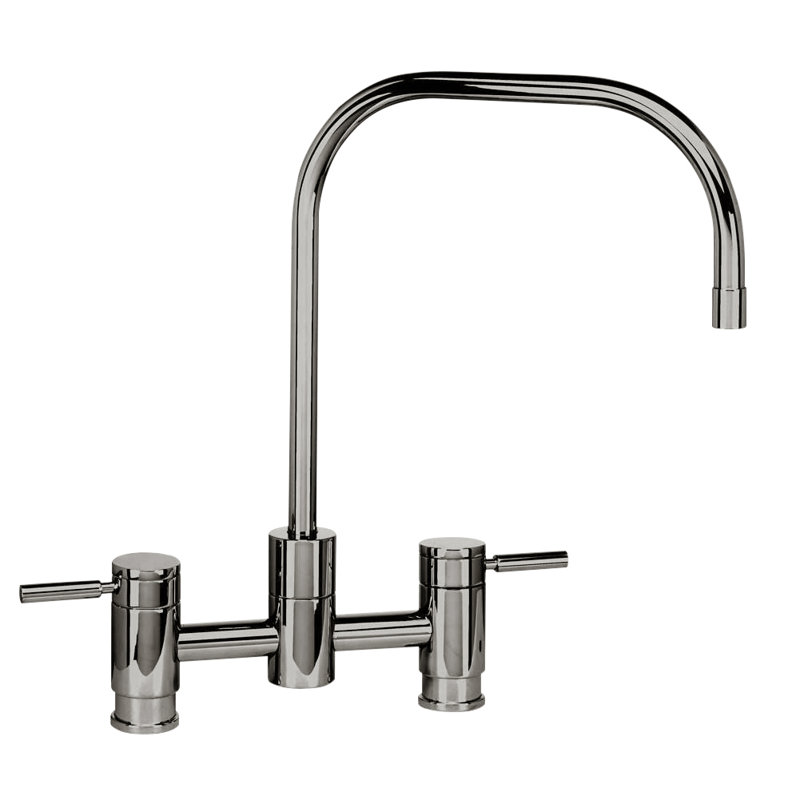 Fulton Bridge Faucet, Antique Pewter