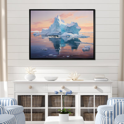 Iceberg bleu gelé sérénité