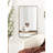 Shoults Metal Rectangle Mirror with Shelves-1614333359