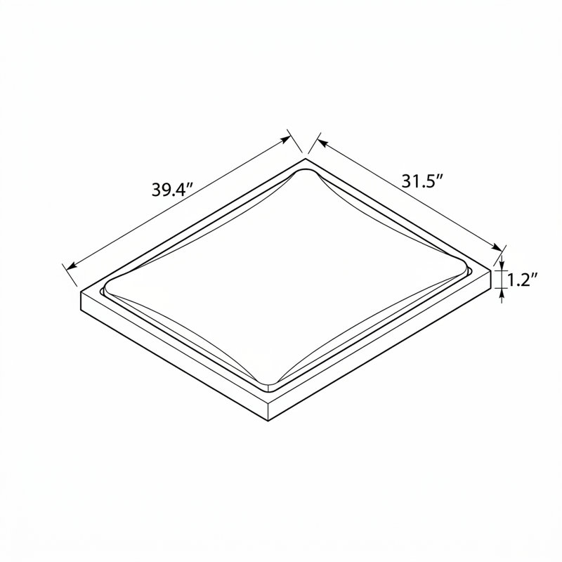 Lit pour chien CalmNest, 39.4" W