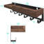 Wood Wall Organizer with Mail Storage-1500297582