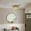 Azani Crystal Flush Mount-222795818