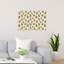 «Christmaspatternno45 Playful Whimsical Abstract Christmas Tree Winter Landscape», reproduction d'art mural-129718412
