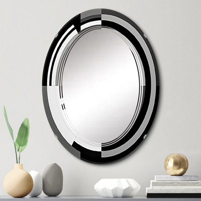 Beid - Miroir mural moderne ovale
