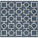 Arneshia Cotton Blue/Beige Area Rug