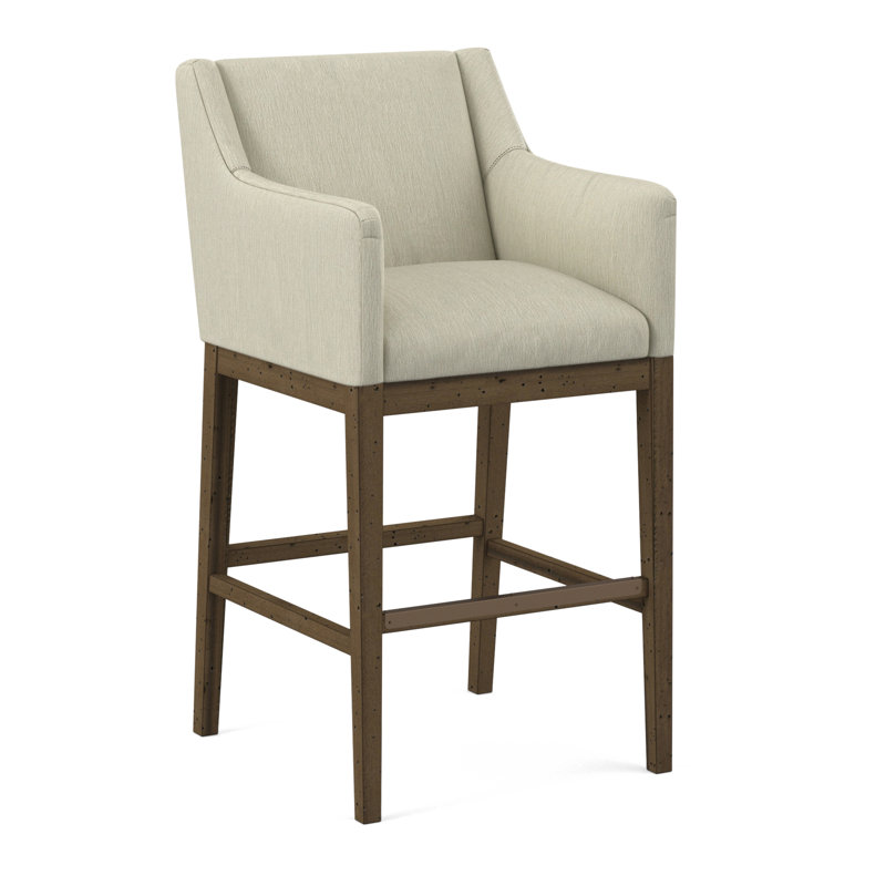 Upholstered Stool, 61689-88, English Saddle