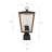 Alexia 1-Light Lantern Head