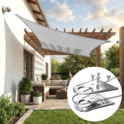 Reinforced Super Ring Rectangle Shade Sail