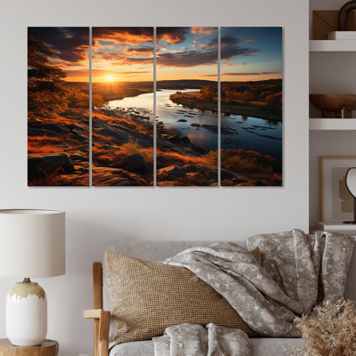 Delaware Coastal Landscape I U.S. States & Territories Wall Decor on Metal